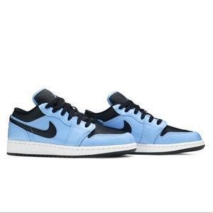 air jordan 1 low GS university blue black
